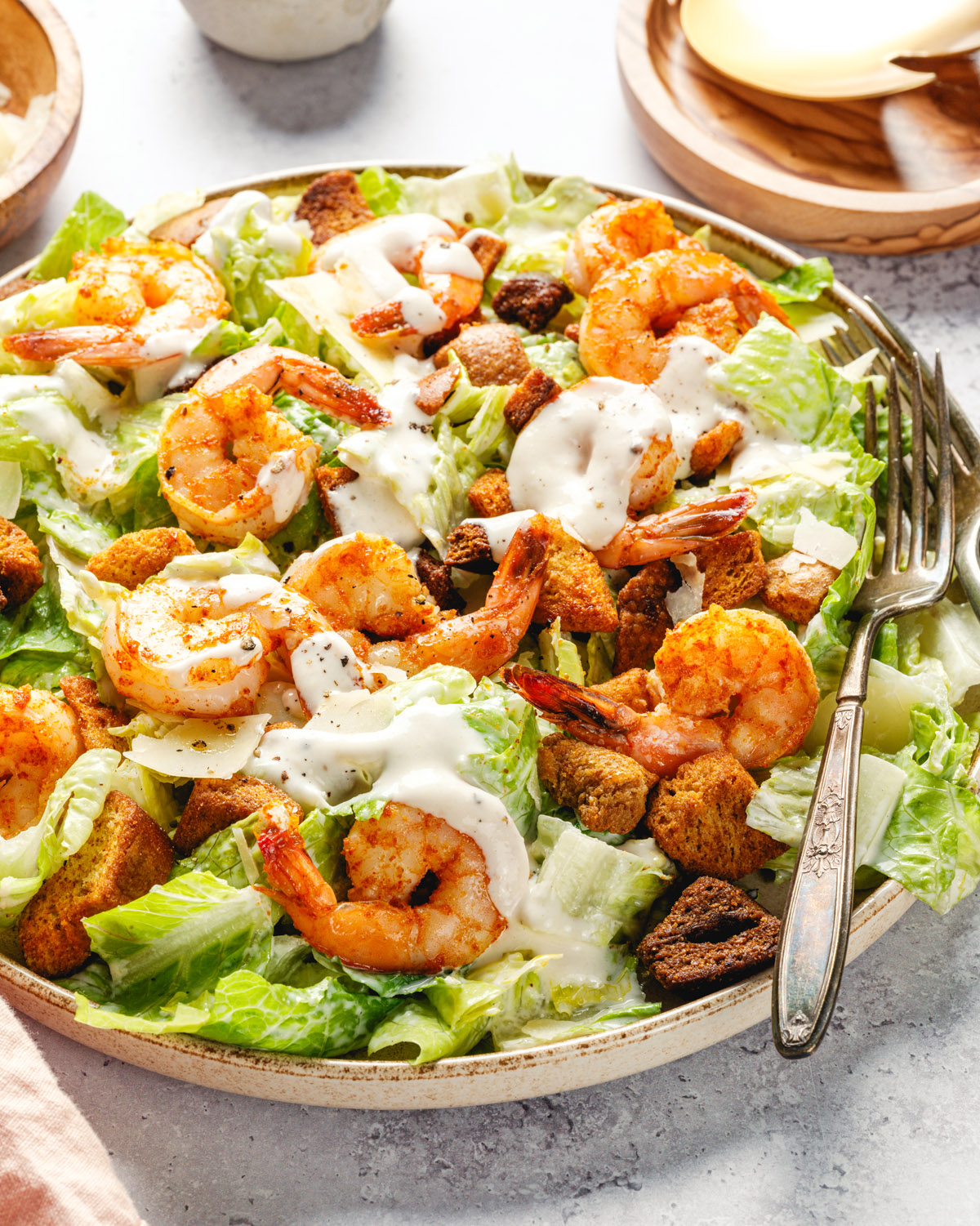 Step 3: Assemble the salad.
