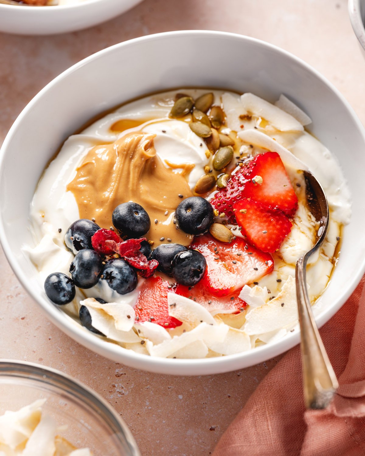 Yogurt Bowl with spoon