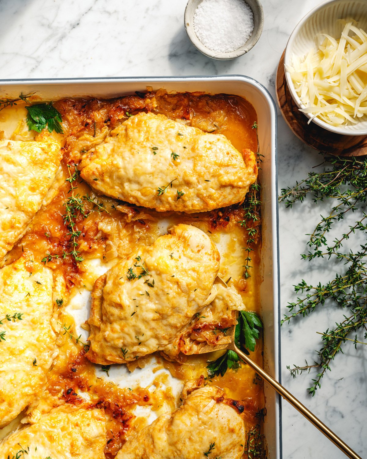 French onion chicken