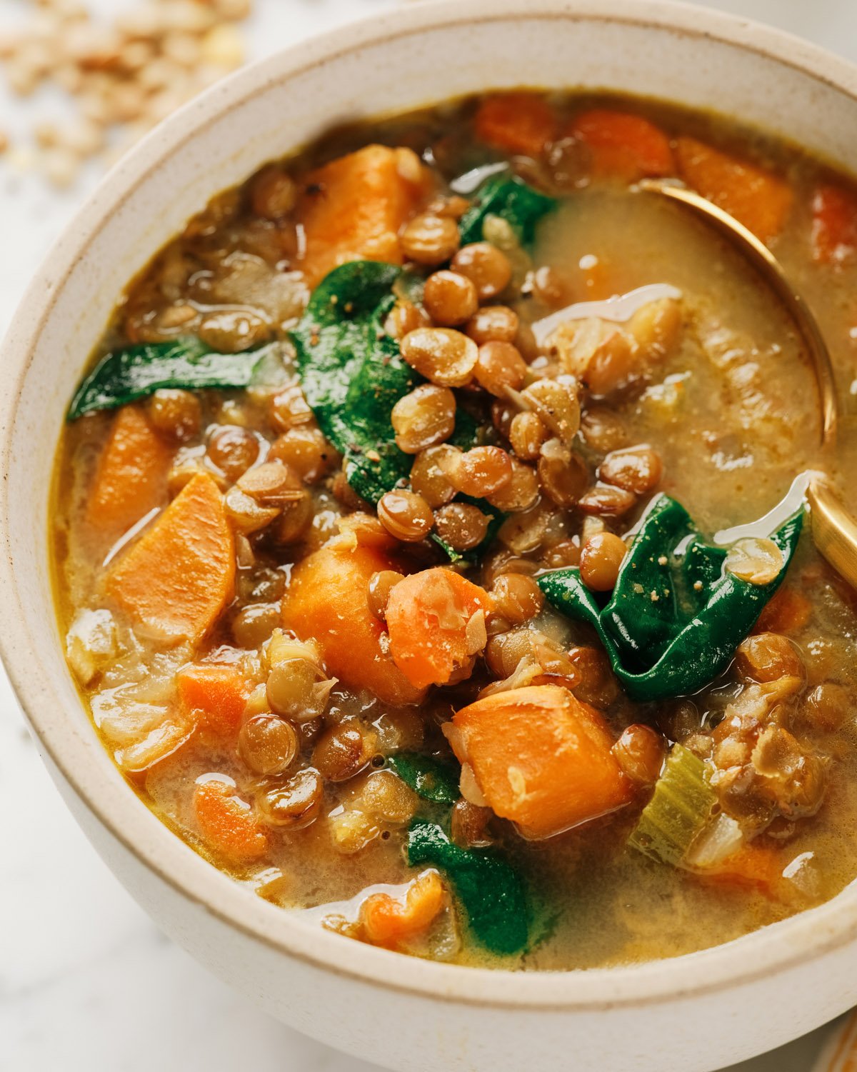 Sweet Potato Lentil Soup