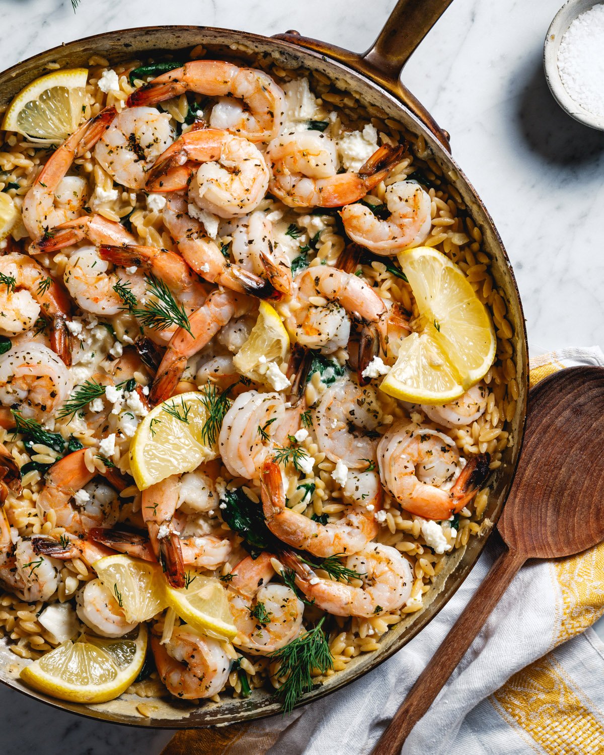 Shrimp and Orzo