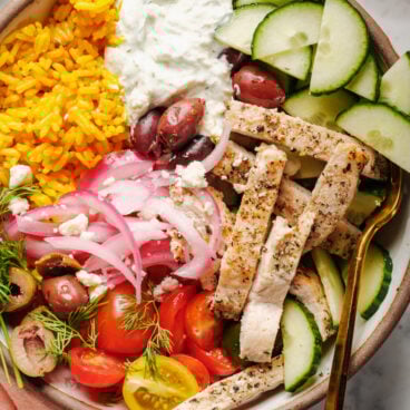 Greek Chicken Bowls