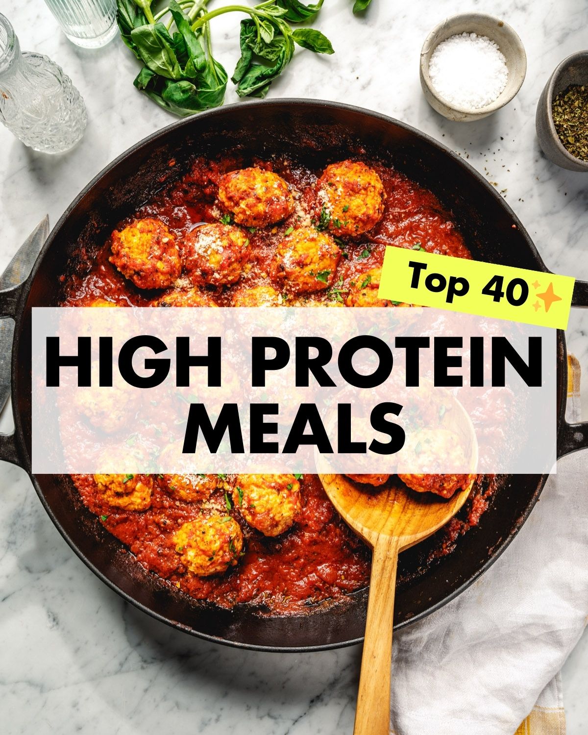High protein meals