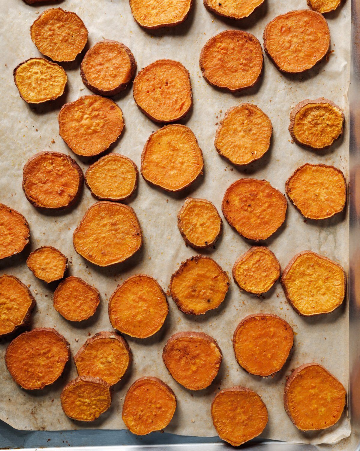 Baked Sweet Potato Slices