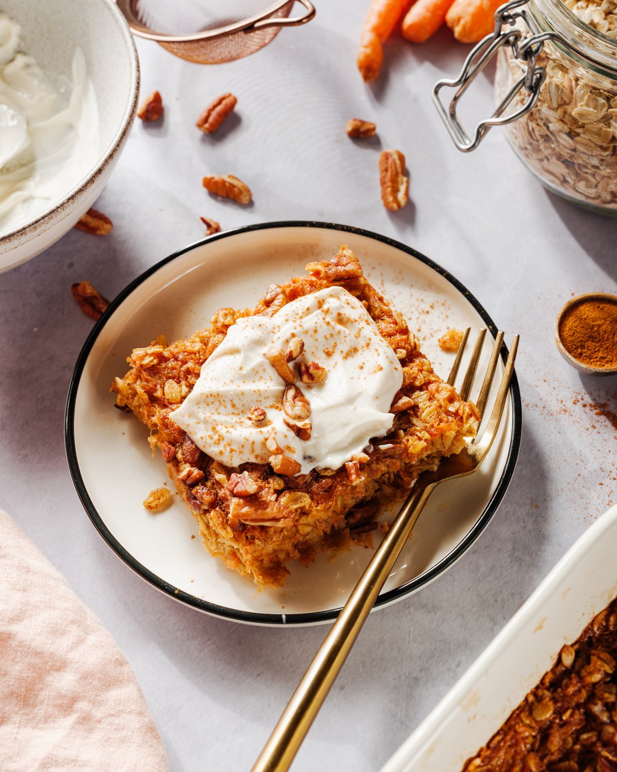 Carrot Cake Oatmeal