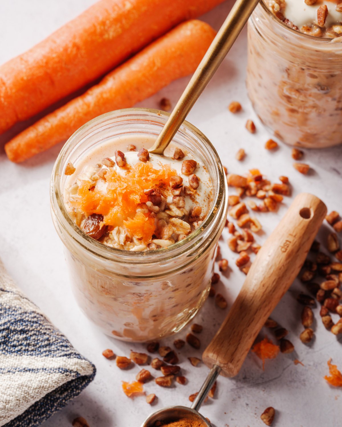 Carrot Cake Overnight Oats