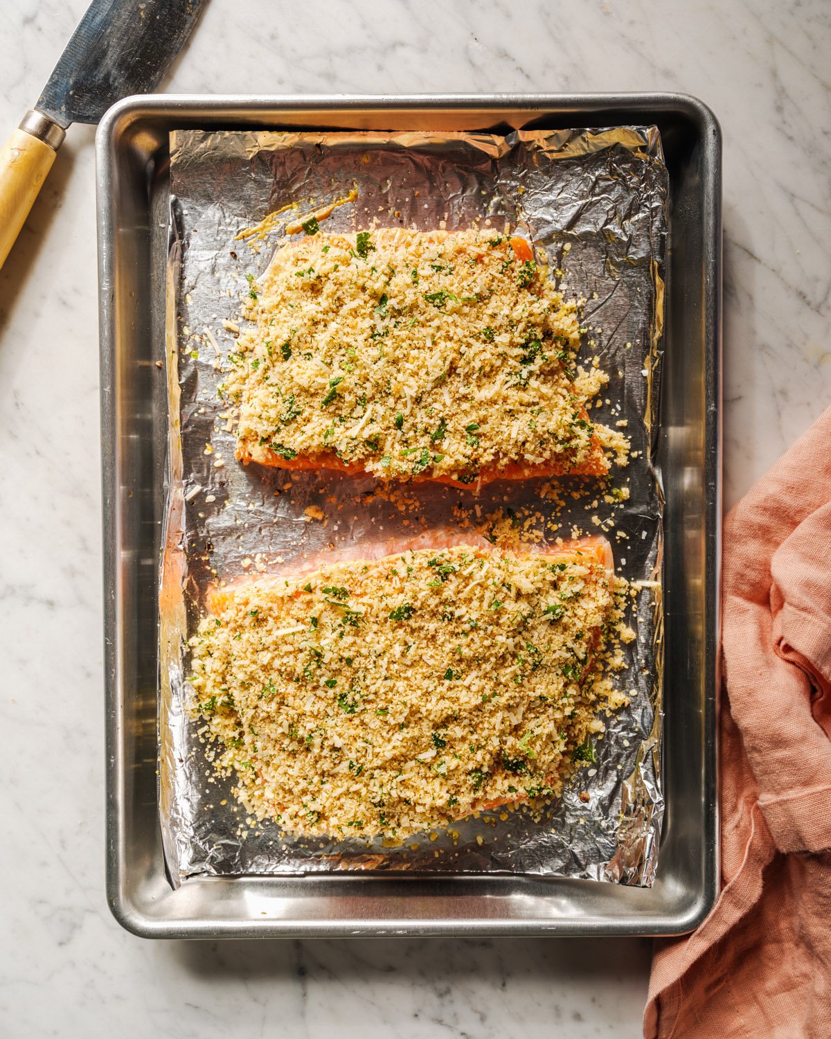 Parmesan Crusted Salmon Step 2
