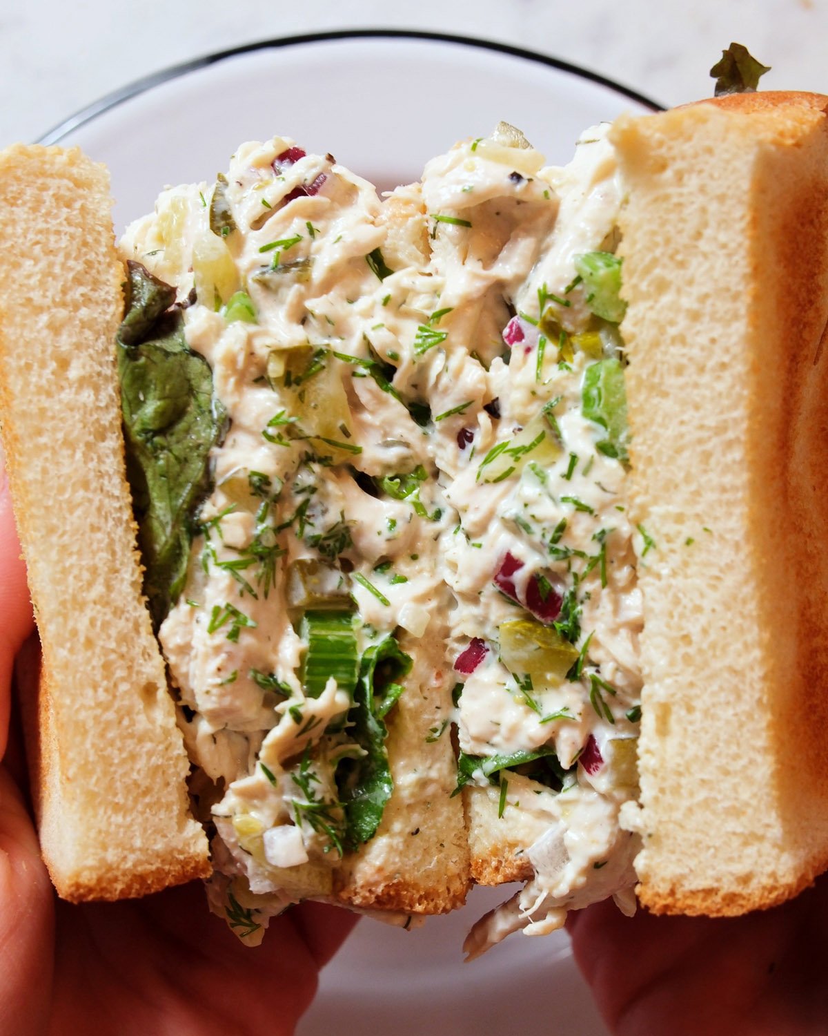 Dill Pickle Chicken Salad